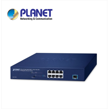 8-Port 10/100/1000/2500T + 1-Port 10G SFP+ Multigigabit Ethernet Switch