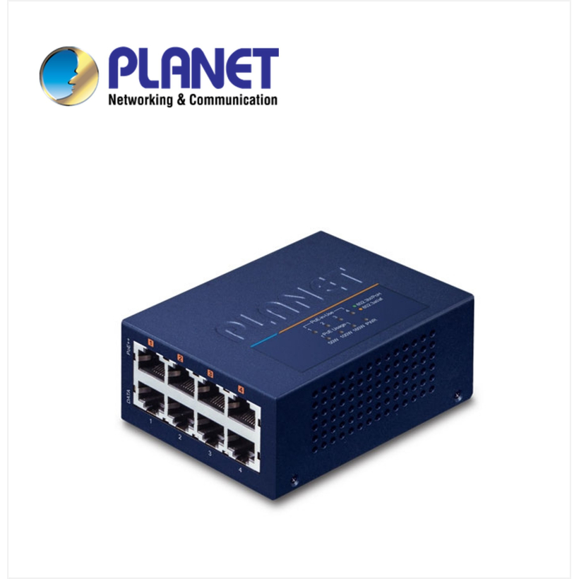 4-Port Multi-Gigabit 802.3bt PoE++ Injector Hub