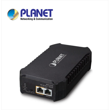 Single-Port 10/100/1000Mbps 802.3bt PoE++ Injector