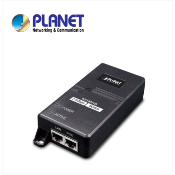 Single-Port Multigigabit 802.3at PoE+ Injector - 30W (All-in-one Pack, 10M/100M/1G/2.5G/5G speed)