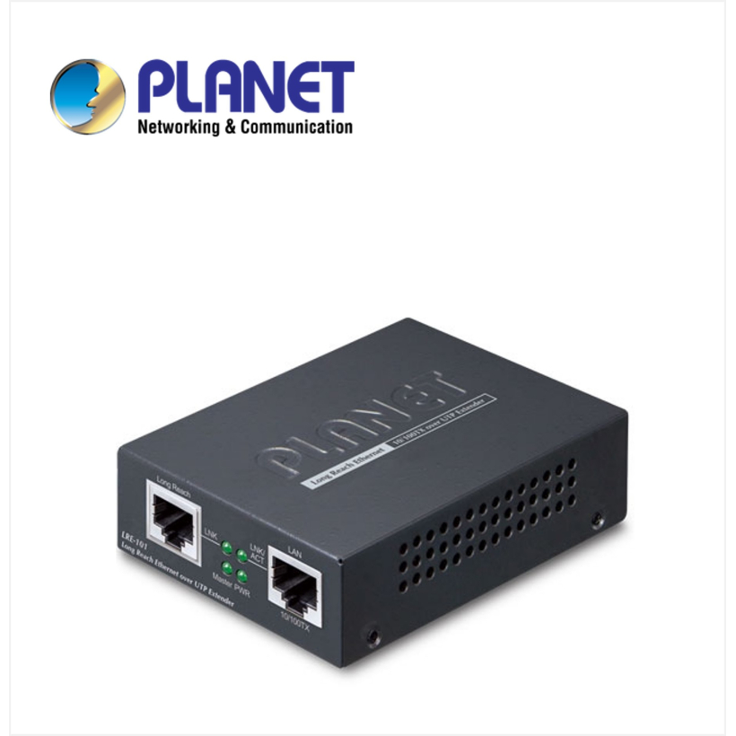 1-Port 10/100TX Ethernet over UTP Long Reach Ethernet Extender