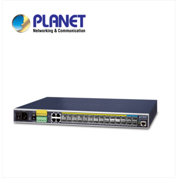 IP30 19" Rack Mountable Industrial L3 Managed Core Ethernet Switch, 14*100/1G SFP with 4 shared 10/100/1000T + 10*1G/2.5G SFP + 4*10G SFP+