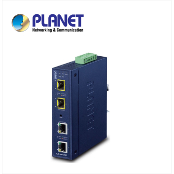 IP30 Industrial 2-Port 10/100/1000T + 2-Port 100/1000/2500X SFP Full Managed Media Converter