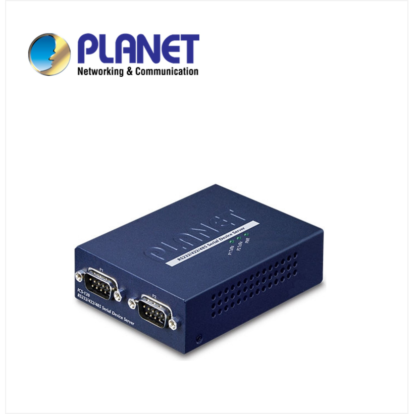 2-Port RS232/422/485 Serial Device Server