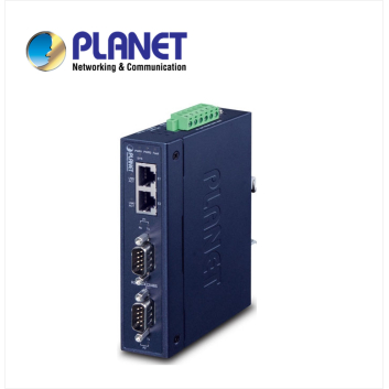 IP30 Industrial 2-Port RS232/RS422/RS485 Serial Device Server