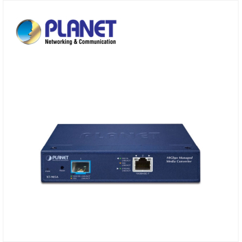 1-Port 10G/5G/2.5G/1G/100BASE-T + 1-Port 10G/1GBASE-X SFP+ Managed Media Converter