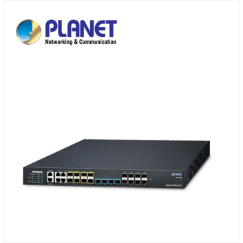 8-Port GPON OLT with 4-Port Gigabit TP/SFP Combo + 4-Port 1000X SFP + 4-Port 10G SFP+ with optional Redundant Power