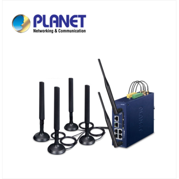 Industrial 5G NR Cellular Wireless Gateway with 5-Port 10/100/1000T