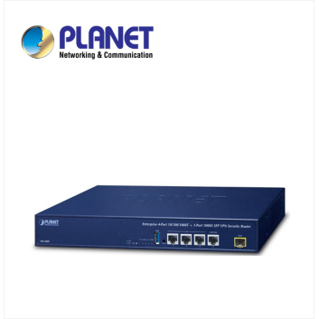 Enterprise 1-Port 1000X SFP + 4-Port 10/100/1000T VPN Security Router