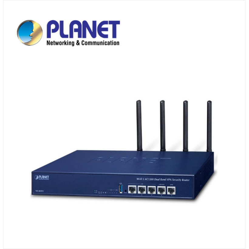 Wi-Fi 5 AC1200 Dual Band VPN Security Router