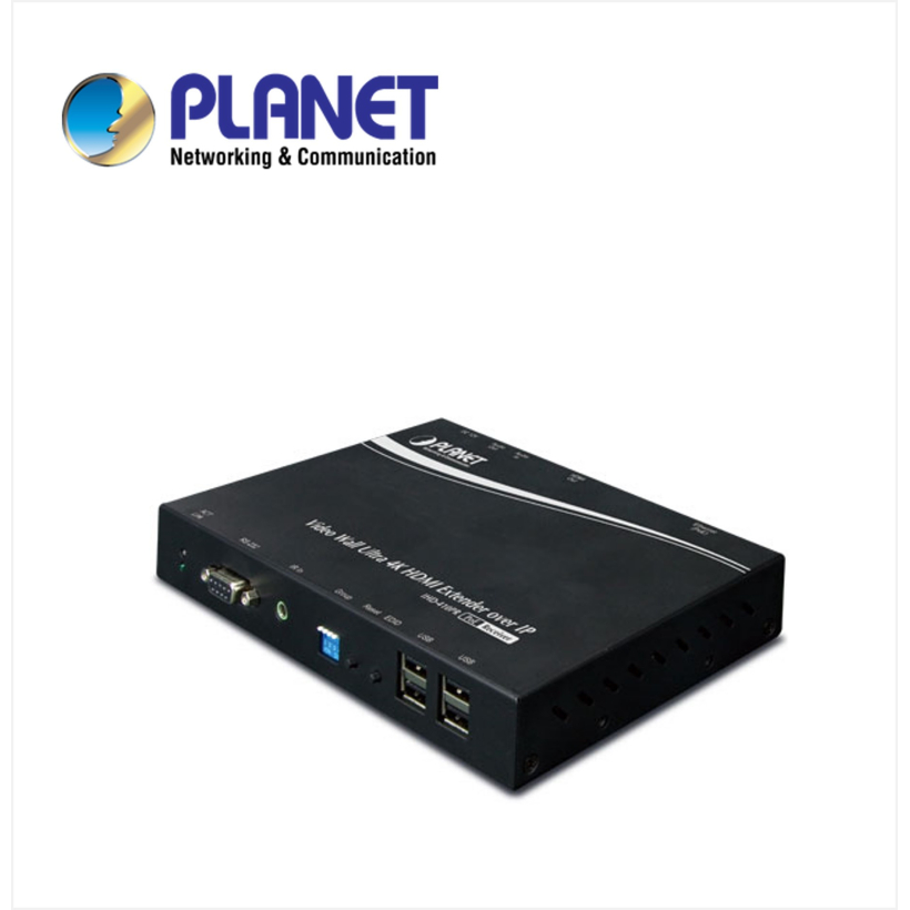 Video Wall Ultra 4K HDMI/USB Extender Receiver over IP with PoE - Ultra High Definition Digital Signage