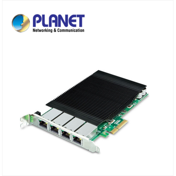 4-Port 10/100/1000T 802.3at PoE+ PCI Express Server Adapter