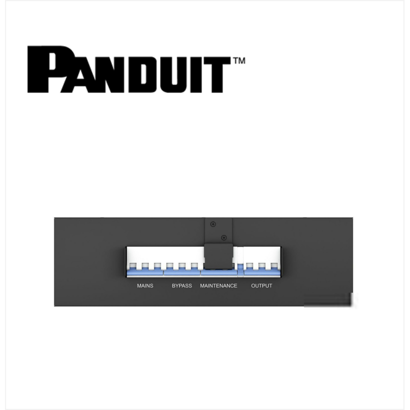 PANDUIT MAINTENANCE BYPASS SWITCH FOR 3 PHASE UPS