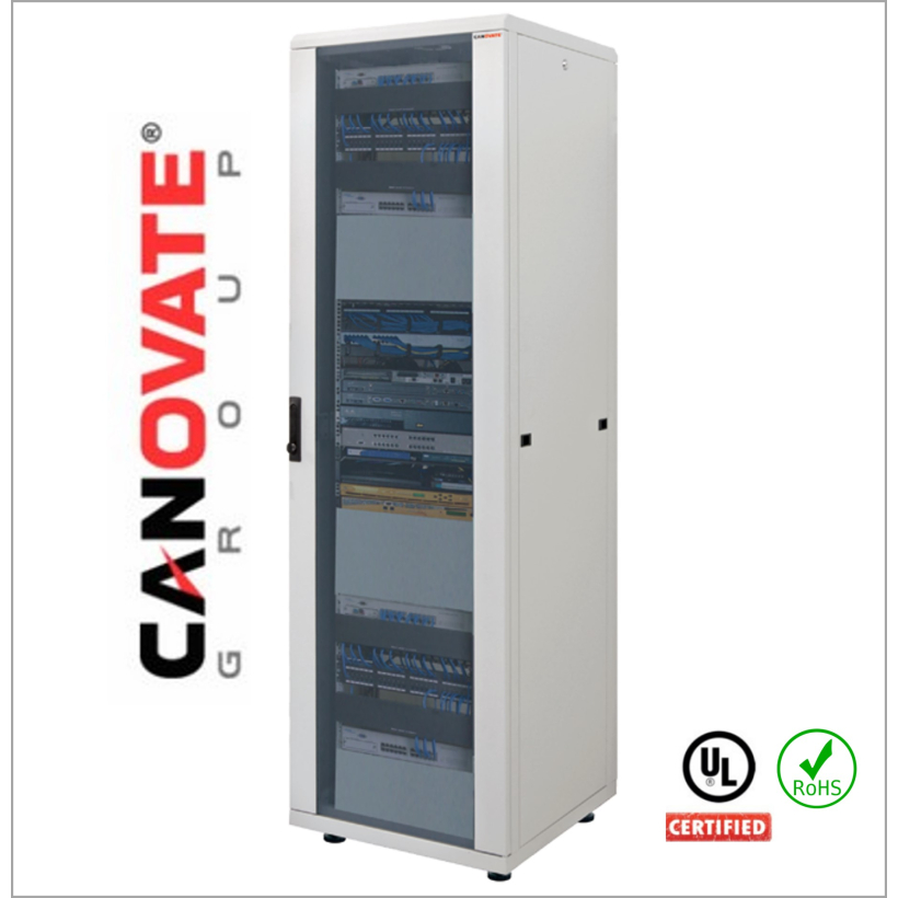 Rack 19" 26U 600X600mm Network| Silver Series, floor-standing