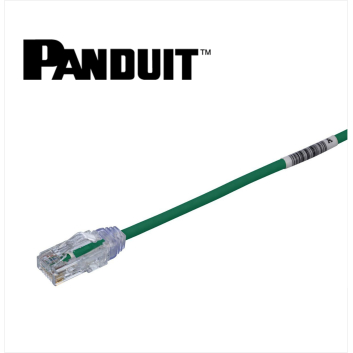 Panduit Cat 6A 28AWG UTP Patch Cord CM/LSZH Green 2 meter