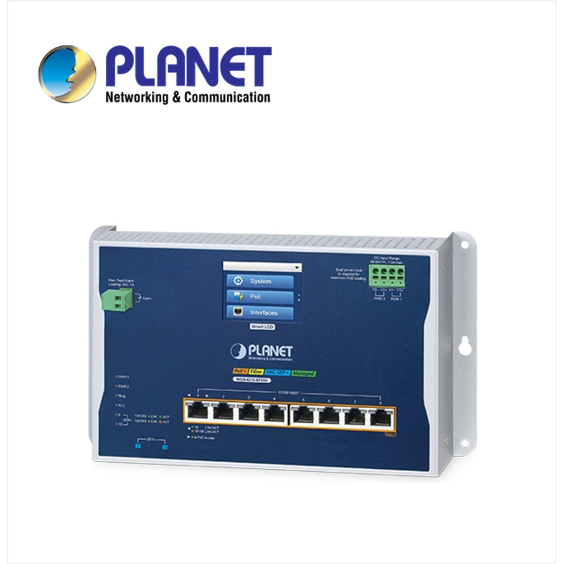 IP30, IPv6/IPv4, L2+ 8-Port 10/100/1000T 802.3at PoE +