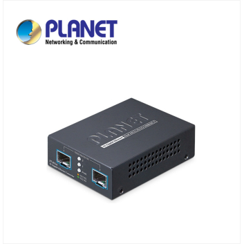 2-Port 10G/2.5G/1G/100BASE-X SFP+ Media Converter