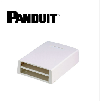 Panduit Mini-Com priza montaj aplicat 12 porturi Arctic White