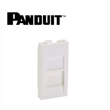 Panduit Mini-Com faceplate 1 port 22.5x45 mm