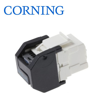 Conector Everon™ E250U, Cat.6  UTP, neecranat, VOL Footprint, 1xRJ45,  white