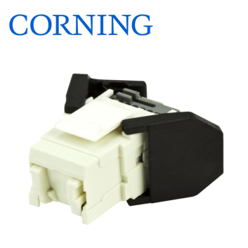 Conector Everon™ E250U, Cat.6  UTP, neecranat, VOL Footprint, 1xRJ45,  white