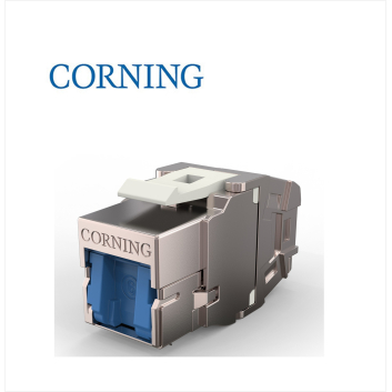 Conector Everon™ KS500S, Cat.6A  STP, ecranat, Keystone, 1xRJ45,  w/ 3 cable entries (pack24)