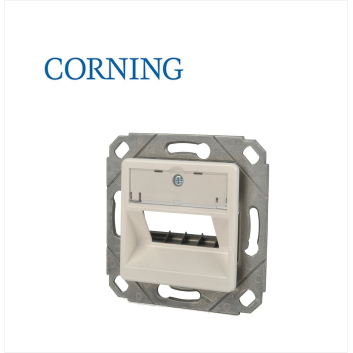Modul 50x50mm priza inclinat pentru 2 conectori xs500 Keystone