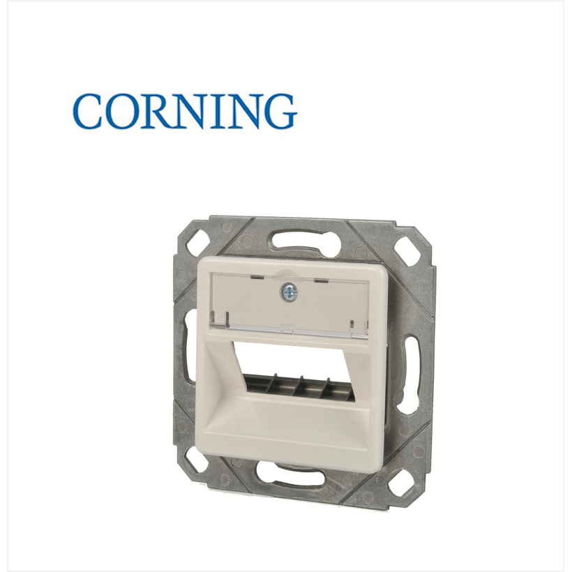Modul 50x50mm priza inclinat pentru 2 conectori xs500 Keystone