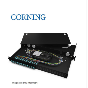 Patch panel  Everon® LAN1  19" | 1U, 8 fibre MM OM3/OM4