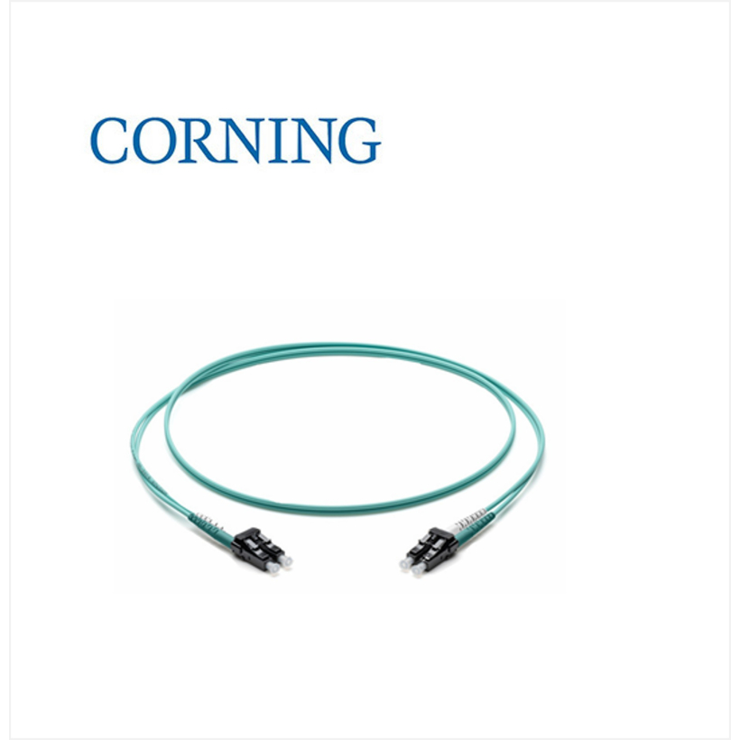Patch cord MM OM3 LC Duplex to LC Duplex, 2F 2x2.0, LSZH, 1m