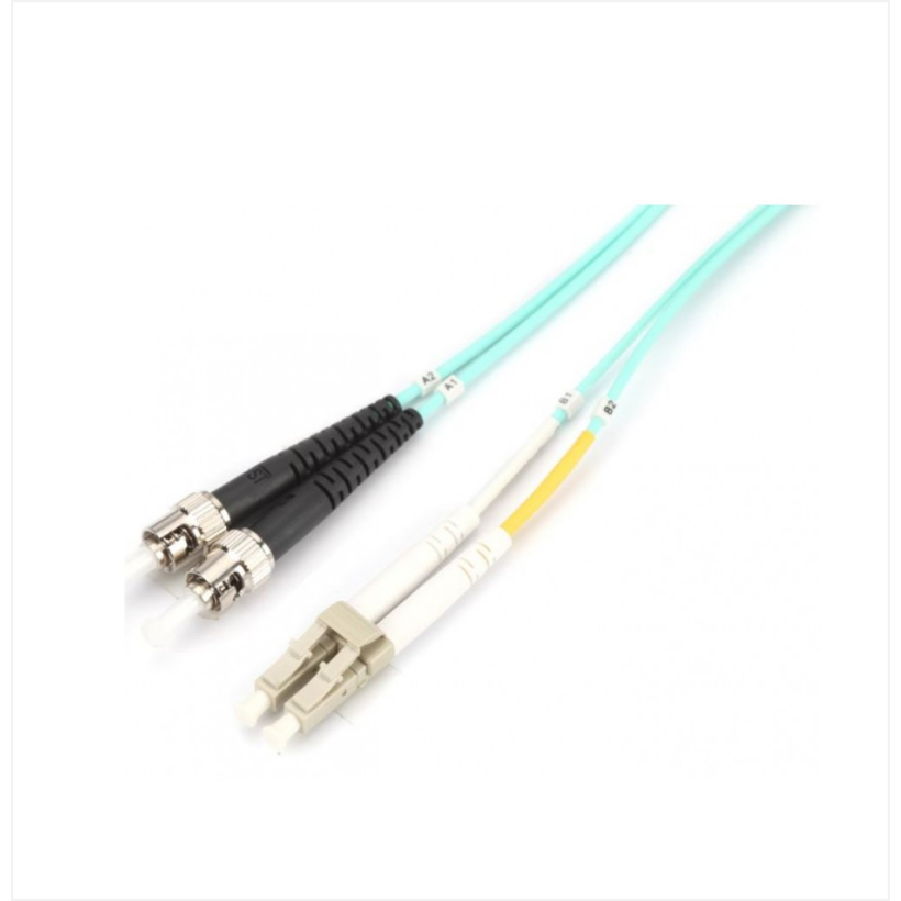 Patch cord LC/PC-SC/PC MM50/125 OM4 duplex 2.0mm standard color Violet LSZH jacket cable, 10m