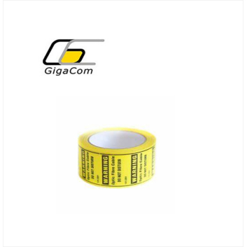 Label - Attention Optical Fibre - Sheets of 8 only