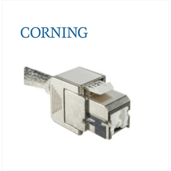 Conector Everon™ E500S, Cat.6A  STP, ecranat, VOL Footprint, 1xRJ45 , white, with straight cable entry